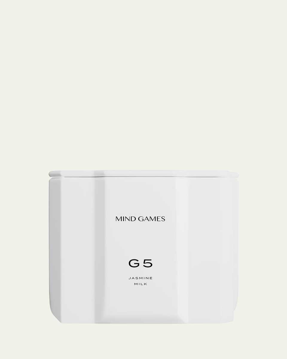 G5 White Knight Jasmine Milk Luxury Candle, 10 oz.